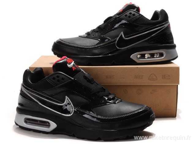 Air Max Bw Noir Argenté Seule Chaussures Nouveau Style